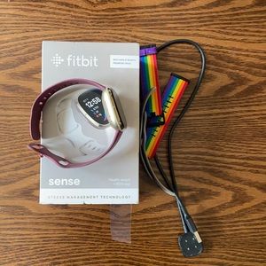Fitbit Sense Smart Watch + extras